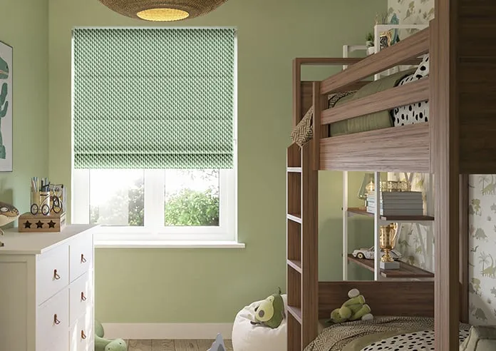 Jaipur Bottle Green - Roman Blind