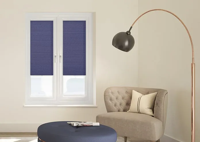 Obscura Dark Navy - Clip Fit Honeycomb Blind