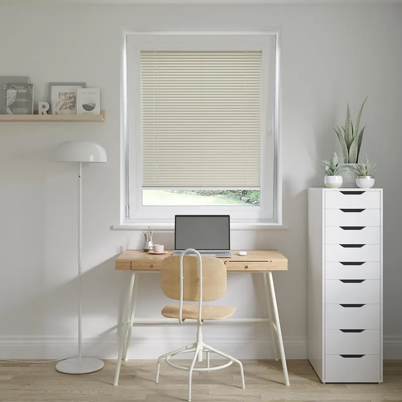 Perfect Fit Ivory Lace Venetian Blinds 25mm