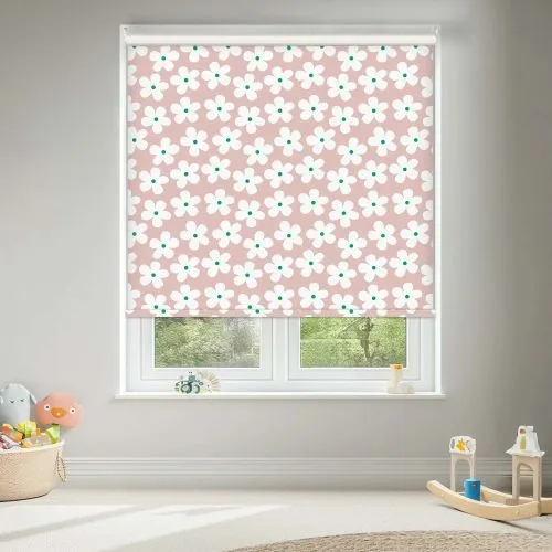 Clover Pink Cordless Roller Blinds - Shop Now