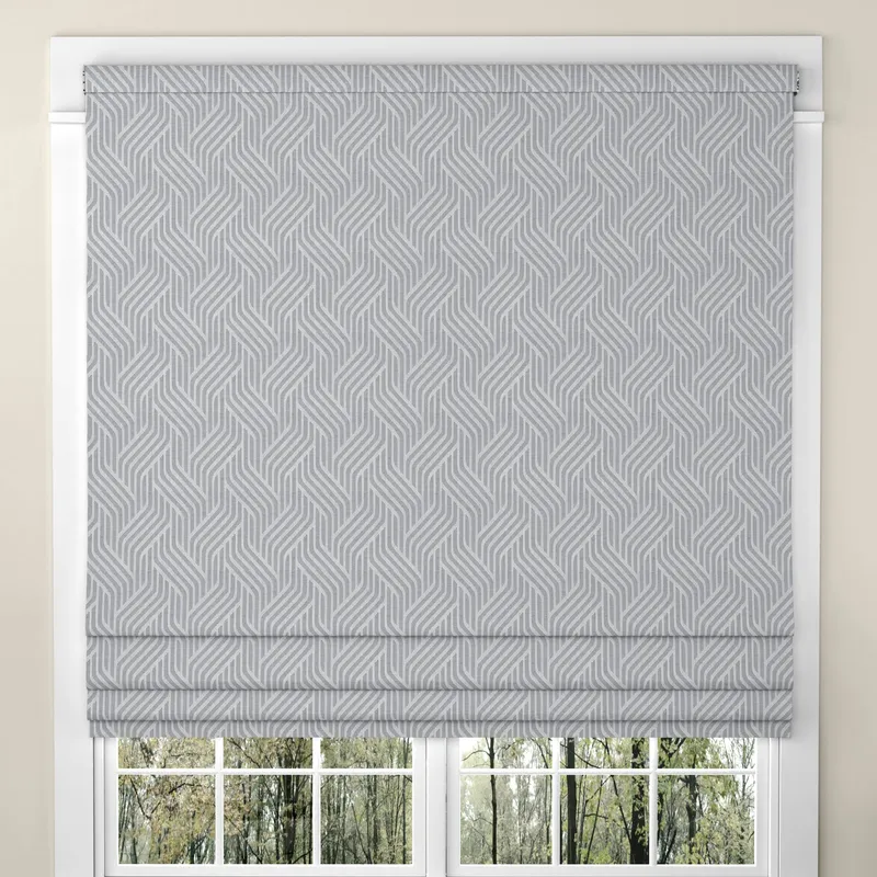 Ante Decor Paros Made To Measure Roman Blind Charcoal