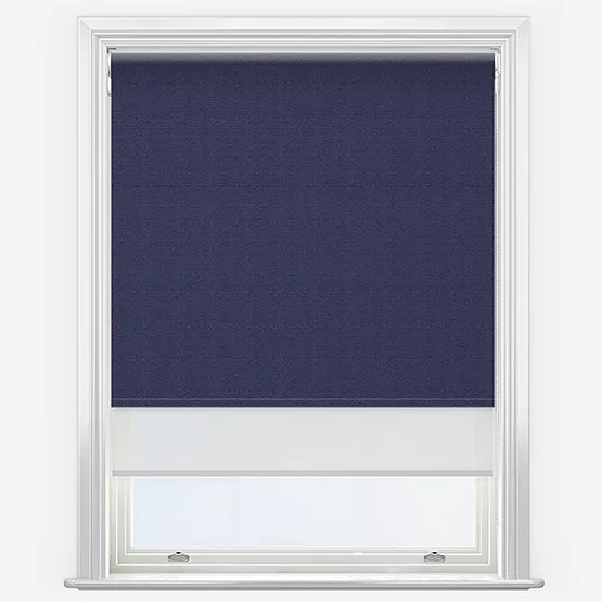 Double Roller Indigo & White Double Roller