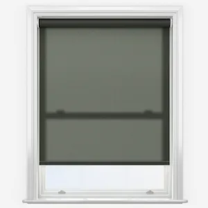 Deluxe Plain Shadow Grey Roller Blind