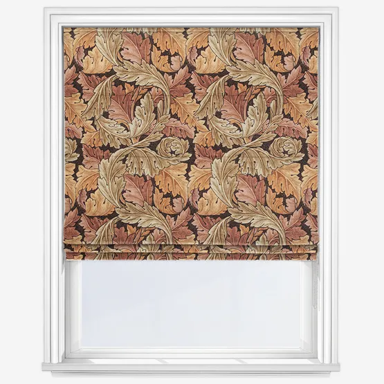 William Morris At Home Acanthus Acorn Roman Blind