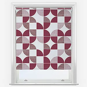 Sonova Studio Kolken Burgundy Roller Blind