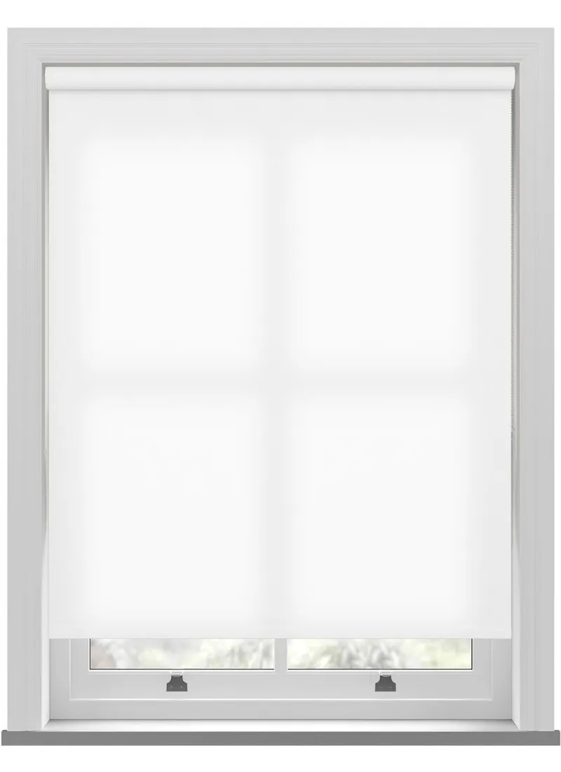 Mia White Twist Roller Blind