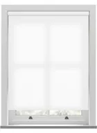 Mia White Twist Roller Blind