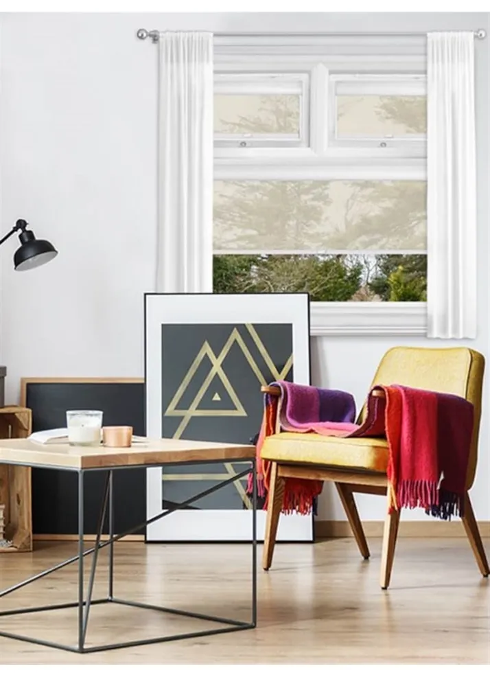 Sheer Cream Perfect Fit® Roller Blind