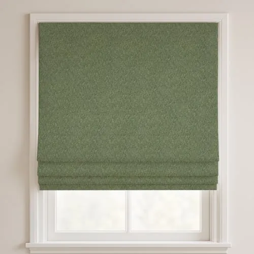 Phantom Moss Deluxe Roman Blinds