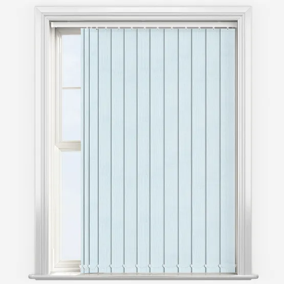 Carnival Blackout China White Vertical Blind