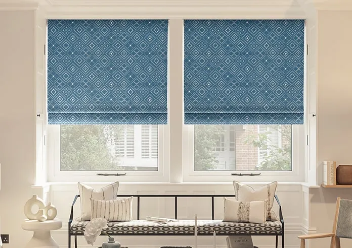 Newquay Cerulean - Roman Blind