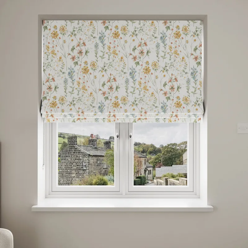 Laura Ashley Wild Meadow Pale Gold Blinds Uk