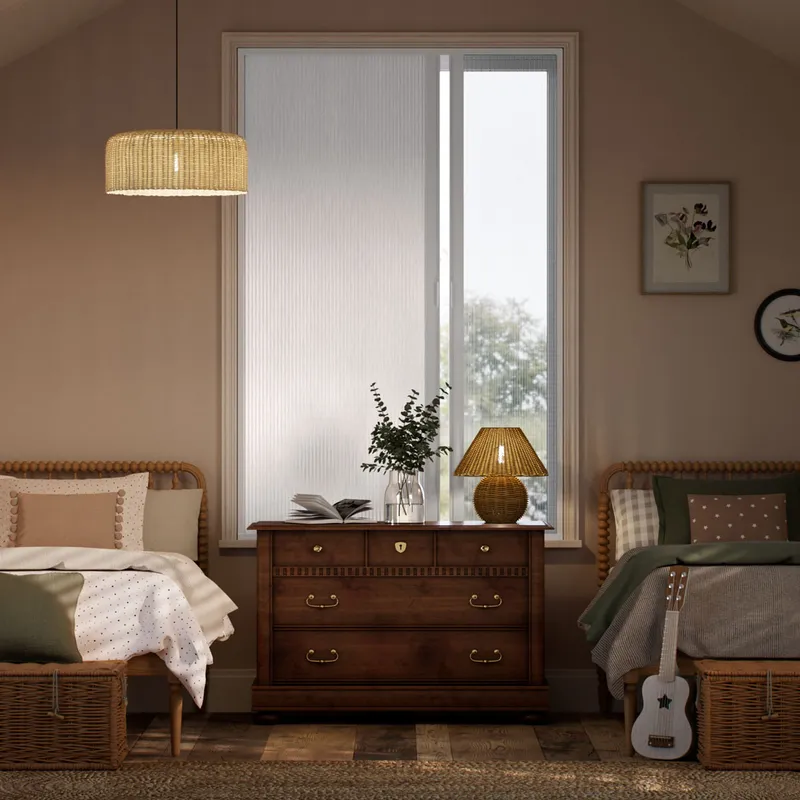Glideshade Complete Blackout Night & Day Arctic White Thermal Blind