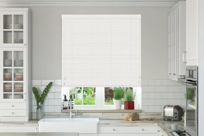 Charisma Driftwood Fine Grain - Faux Wood Blind