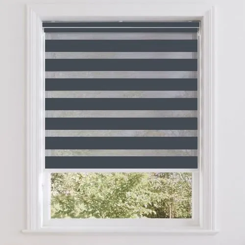 Illumine Graphite Day & Night Roller Blinds