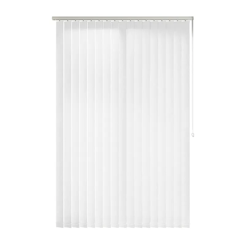 Legacy Blackout Made To Measure Vertical Blind Snow