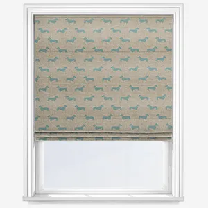 Emily Bond Peggy Duck Egg Roman Blind