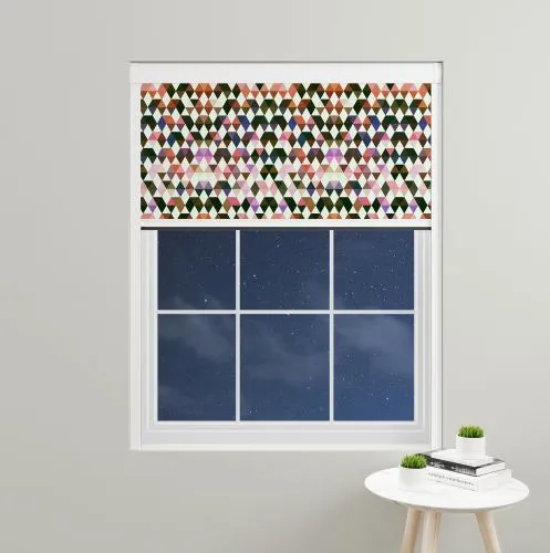 Gemstone Spectrum Mosaic Blocout Blind
