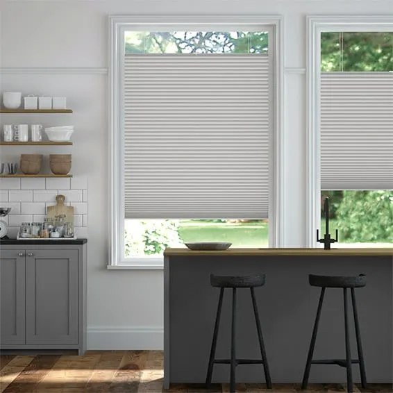 Perfect Fit Duolight Wisp Grey Thermal Blind
