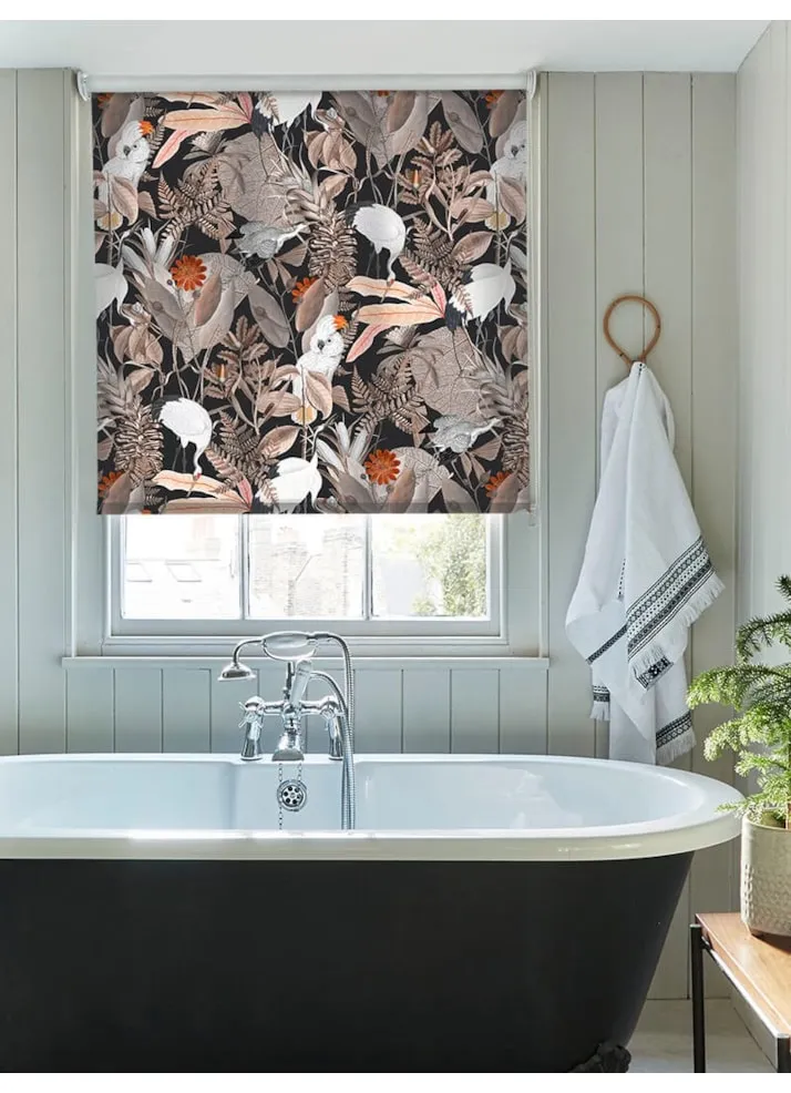 Oriental Aviary Night Roller Blind By Boon &Amp; Blake