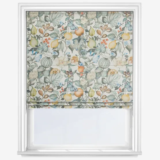 Clemence Chambray Roman Blind