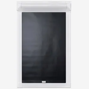 United Aqualush Black Perfect Fit Roller Blind