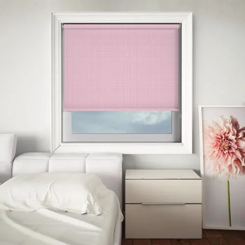 Bedtime Blossom Pink Roller Blind