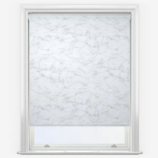 Louvolite Marble Silver Roller Blind