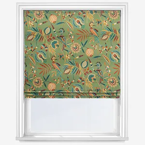 Hoopoe Fern Roman Blind