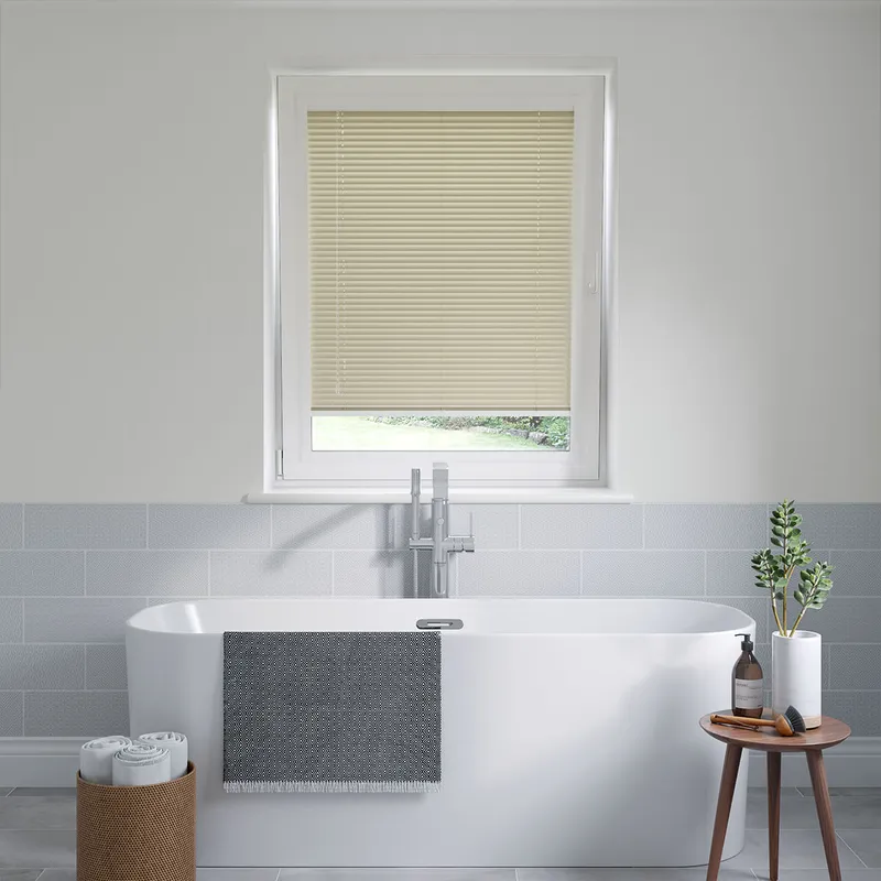 Perfect Fit Custard Cream Venetian Blinds 25mm