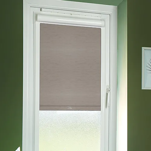 Plaza Steel (Moisture Resistant) Perfect Fit Blackout Roller Blinds