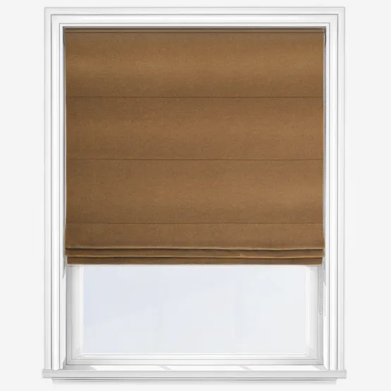 Monaco Ochre Roman Blind