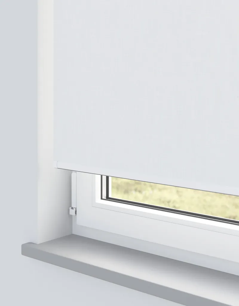Candence White Electrical Roller Blind