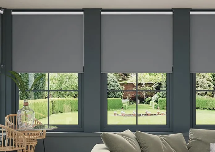 Rimini (Fr Blackout) Lupa Grey - Roller Blind