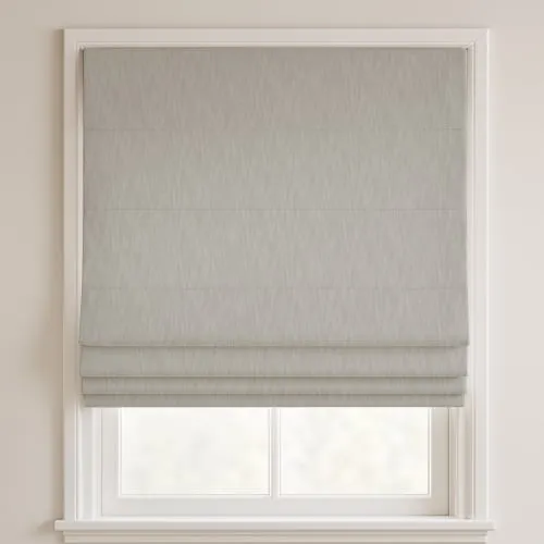 Capri Cream Deluxe Roman Blinds