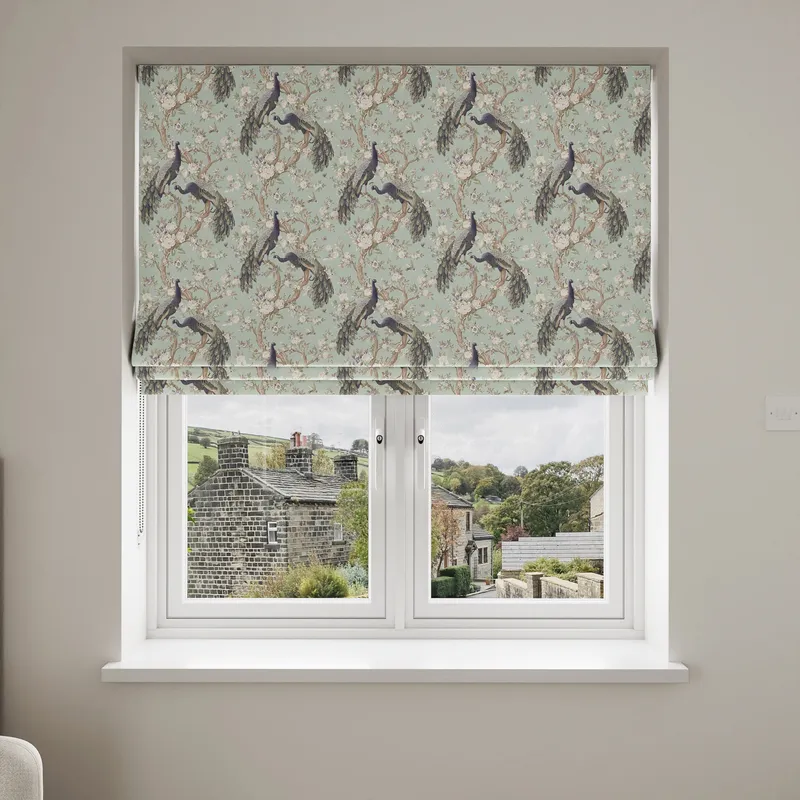 Laura Ashley Belvedere Duck Egg Blinds Uk