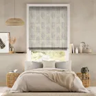 Folia Fjord Blue Roman Blind