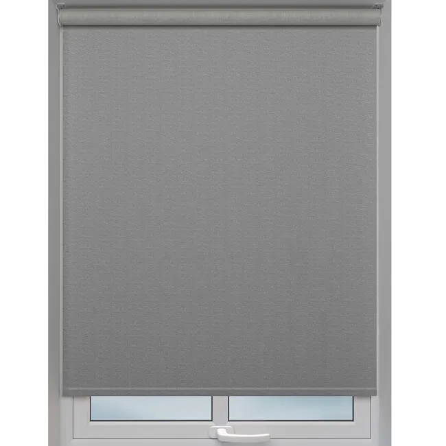Jugo Made To Measure Blackout Roller Blind Pewter