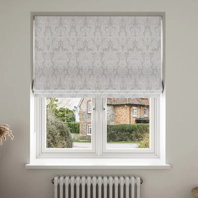 Laura Ashley Martigues Silver Blinds Uk