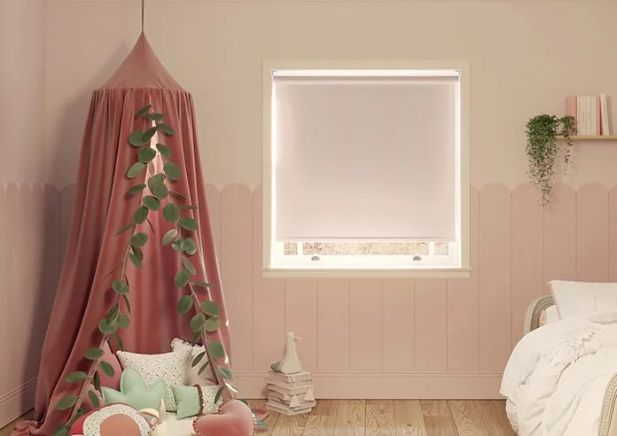 Shimmer (Blackout) Rose Gold - Roller Blind