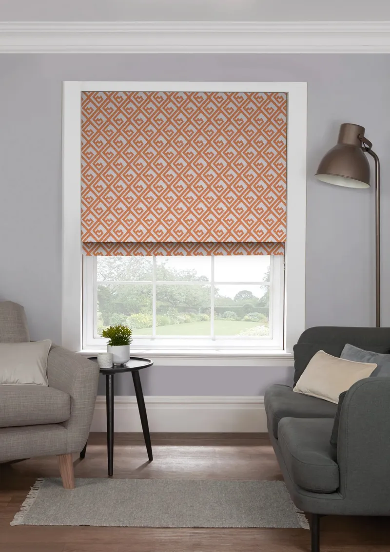Eb Kufic Terracotta Roman Blind
