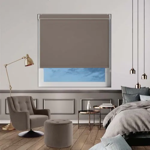 Bedtime Clay Pelmet Roller Blind
