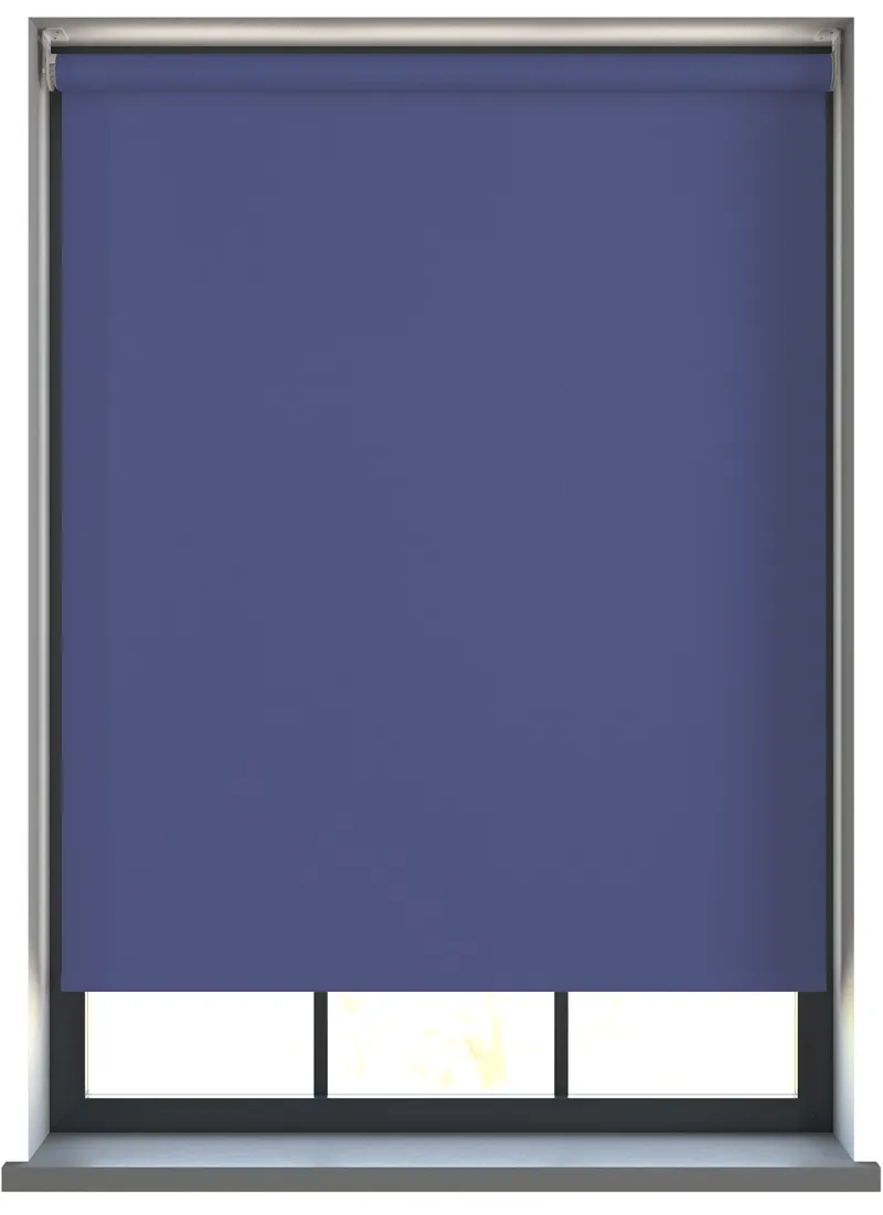 Amor Navy Blue Roller Blind