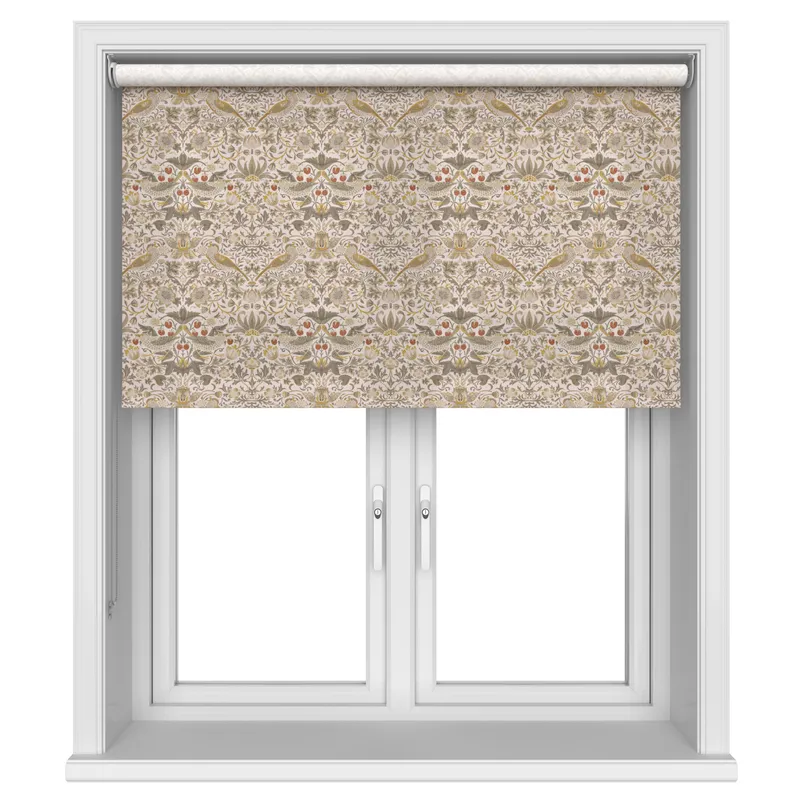 William Morris At Home Strawberry Thief Ochre Blinds Uk