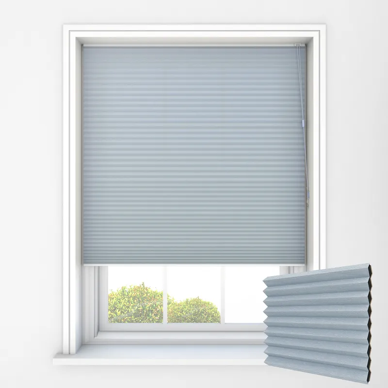 Halo Sea Mist Thermal Privacy Honeycomb Blinds