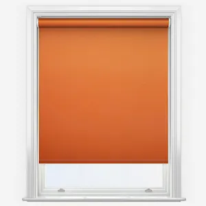 Spectrum Blackout Orange Roller Blind