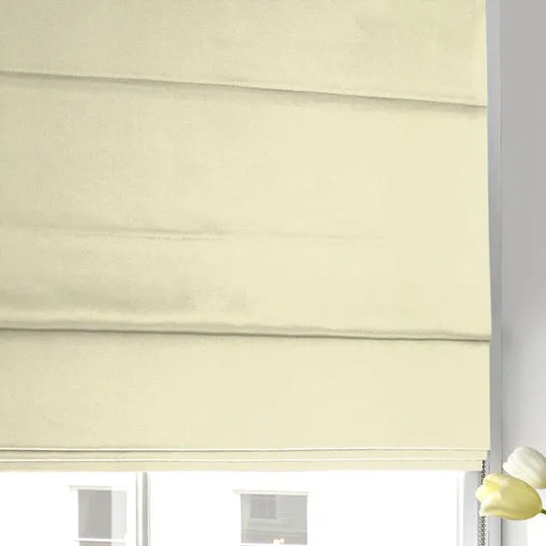 Tyrone Made To Measure Roman Blind Ivory
