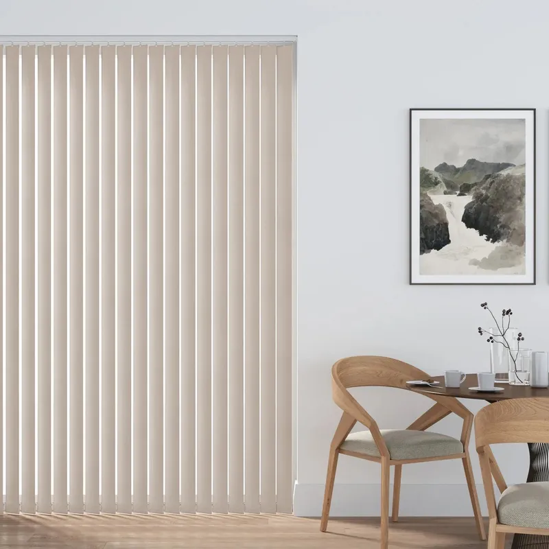 Aqualush Beige Vertical Blind