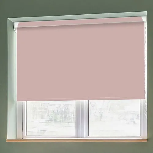 Banlight Duo Fr Rose (Blackout) Grip Fit Roller Blinds