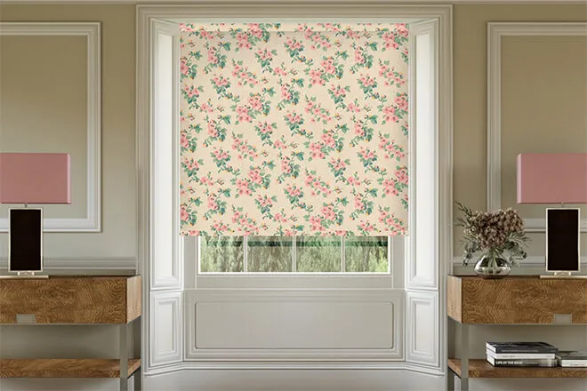 Cath Kidston Mayfield Blossom Blush - Designer Roller Blind